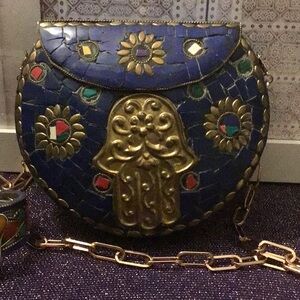 Blue Stones Bag